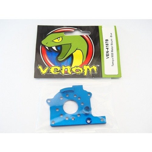 Tamiya MO5 Alloy Motor Mount blue