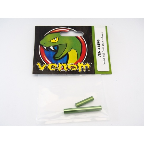 Tamiya MO5 Alloy Gear Shaft green