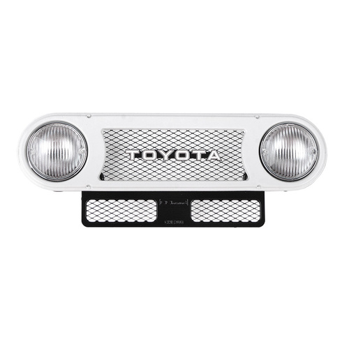 Detailed 40 Grille for RC4WD Cruiser Body (White)