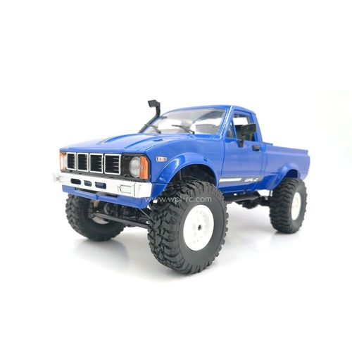WPL C24 1/16 Scale: 4WD RC Trail Truck Rock Crawler 4WD Blue