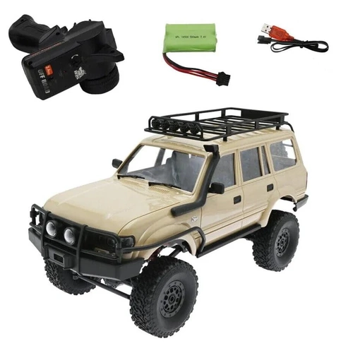 1/16 Scale RC Crawler WPL C54-1 RTR RC Truck 4WD Off Road RC Rock Crawler Yellow
