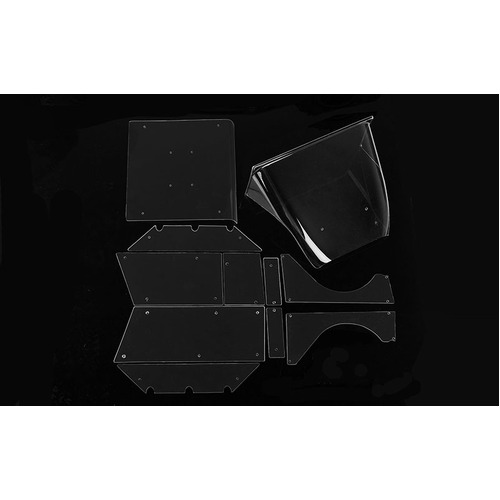 RC4WD Lexan Body Panel Set for Miller Motorsports Pro Rock Racer (Clear)