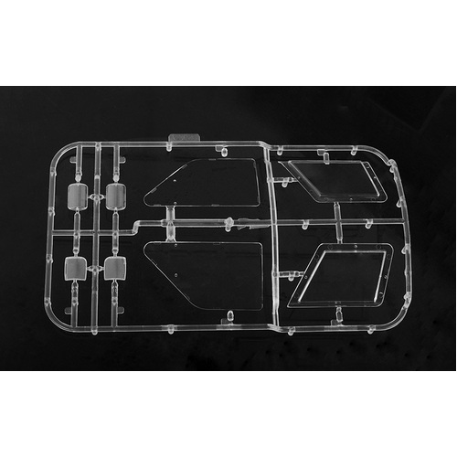 RC4WD 1985 Toyota 4Runner and 1987 Toyota XtraCab Clear Parts (B)