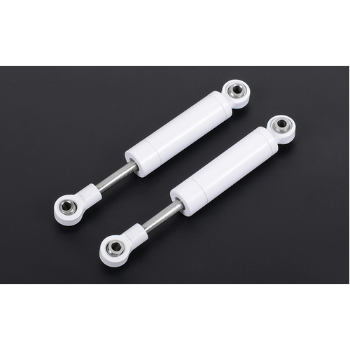 Super Scale 70mm White Shocks with Internal Springs