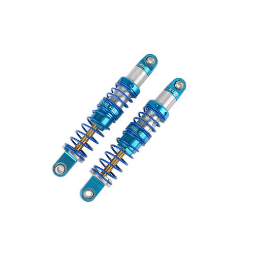 RC4WD King Off-Road Racing Shocks 80mm (Silver/Blue)