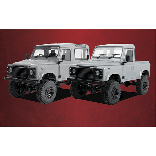 RC4WD Gelande II Kit w/ 2015 Land Rover Defender D90 Hard Body Set