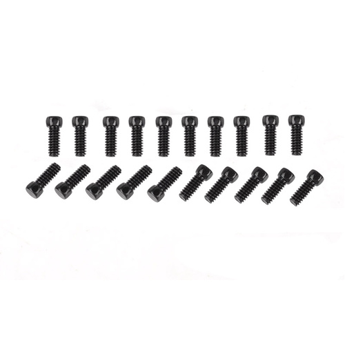 RC4WD Scale Hex Head Bolts (M1.6x4mm) (Black)