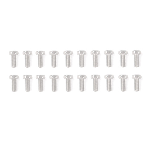 RC4WD Scale Hex Head Bolts (M2.5x6mm) (Silver)