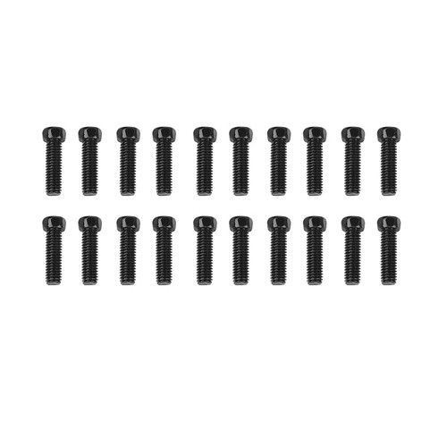 RC4WD Scale Hex Head Bolts (M3x10mm) (Black)