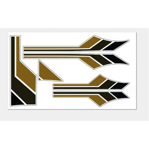 RC4WD Toyota 82-83 Body Decals (Brown)