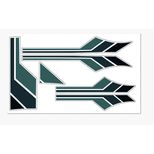 RC4WD Toyota 82-83 Body Decals (Grey)