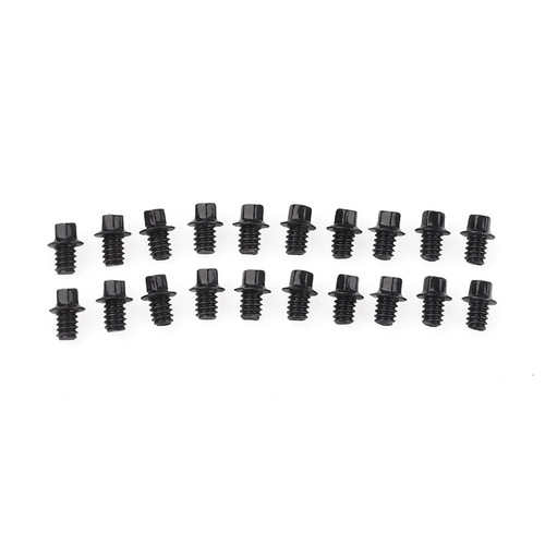 RC4WD Miniature Scale Hex Bolts (M1.6 x 2mm) (Black)