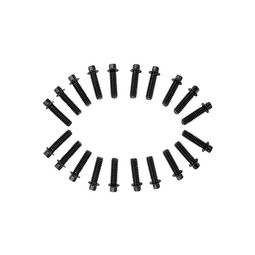 RC4WD Miniature Scale Hex Bolts (M1.6 x 6mm) (Black)