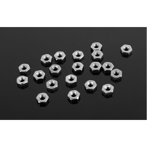Regular M2.5 Silver Nuts (20)