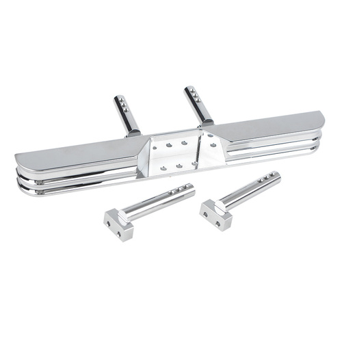 RC4WD Tough Armor Rear Step Bumper for Toyota Pickups/4Runner (Chrome)