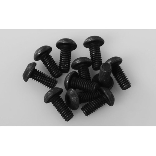 Steel Button Head Cap Screws M2.5 x 6mm (10)