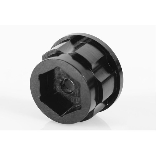 1.9"/2.2" 6 Lug Steel Wheel Hex Hub +9 Offset
