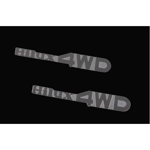 1/10 Hilux 4WD Emblem Set for Mojave and Hilux Body