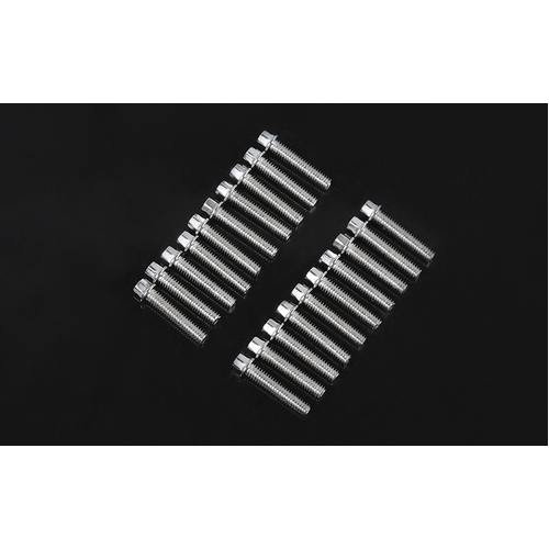 RC4WD Miniature Scale Hex Bolts (M2.5 X 12mm) (Silver)