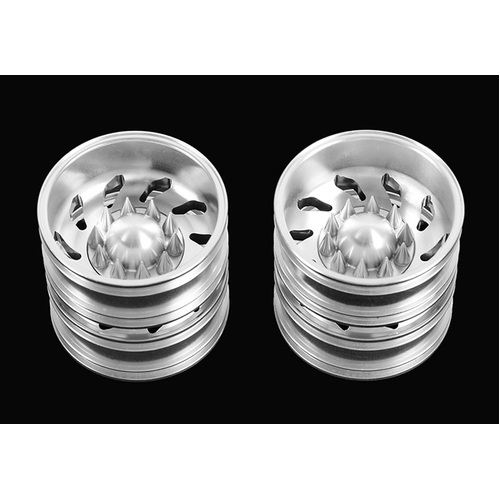 Force Directional Semi Rear Wheels w/Spiked Caps