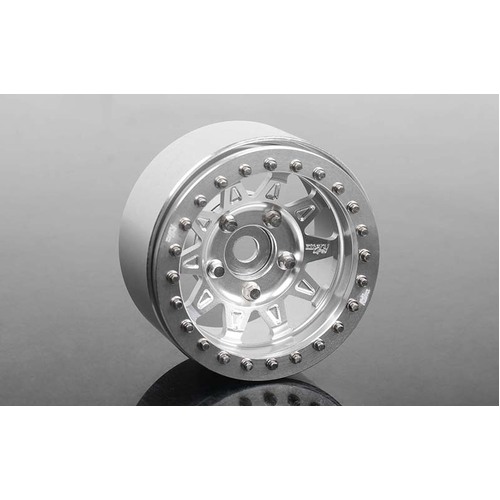####RC4WD Dirty Life RoadKill 1.7" Beadlock Wheels (Silver)